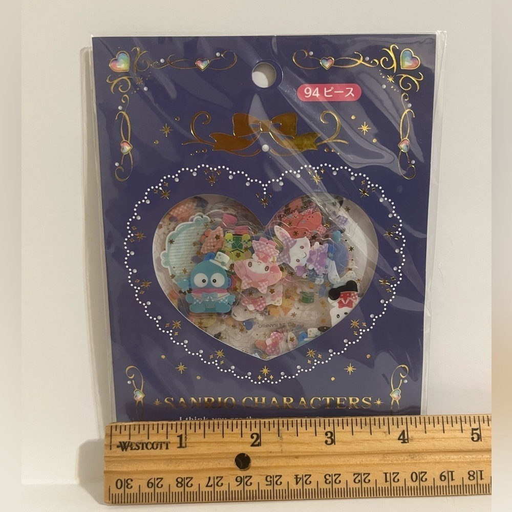 Sanrio Character Sticker Pack -with Gudetama, Usahana, Cogimyun and others - Picture 6 of 6